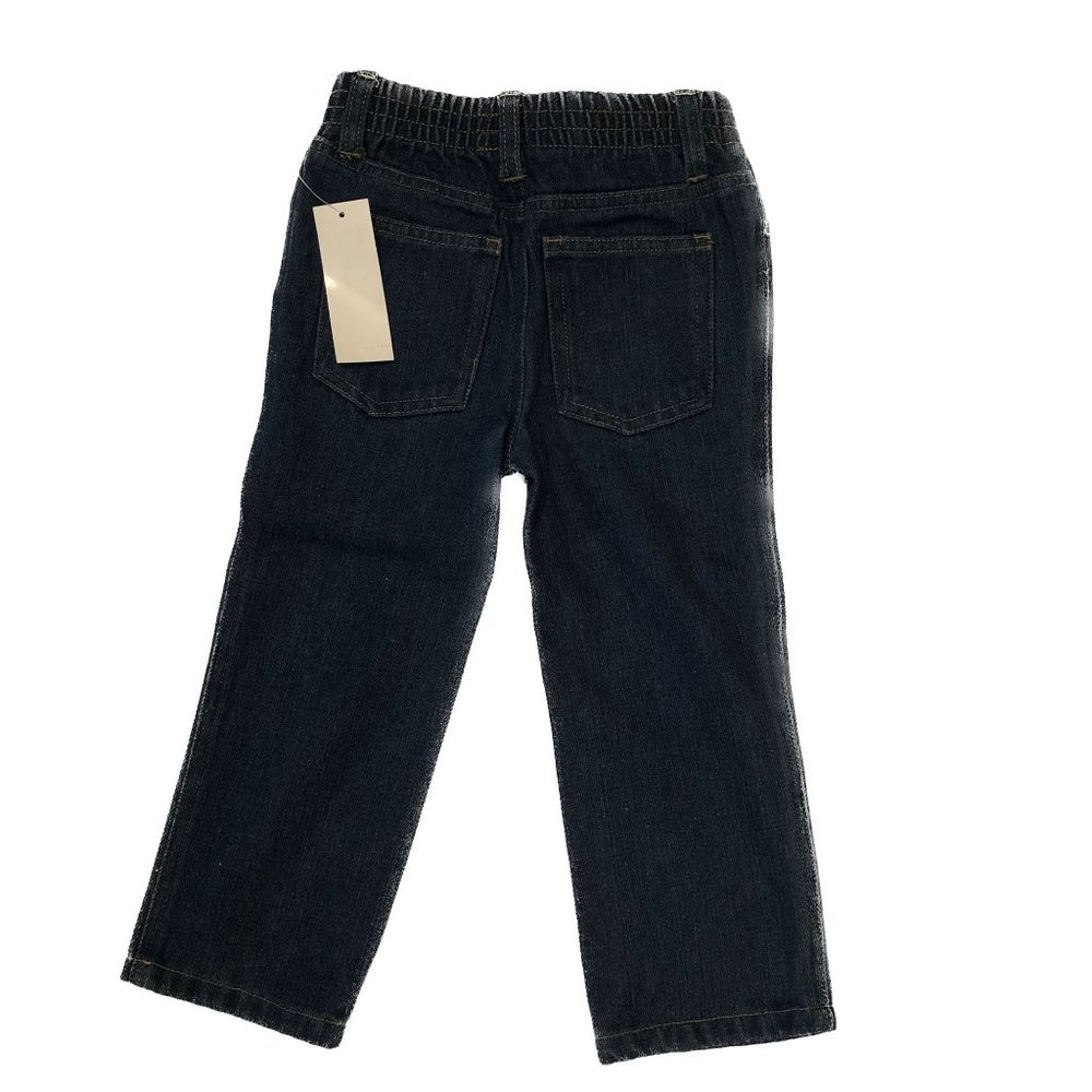 Kids Headquarters Denim Jeans Blue With Pockets Pull On Size 24M - Picture 2 of 15